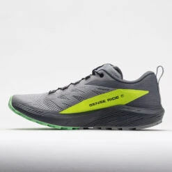 Salomon Sense Ride 5 Men's Alloy/Quiet Shade/Safety Yellow 9 Salomon Sense Ride 5 Men's Alloy/Quiet Shade/Safety Yellow -Sports Shoe Store 040741 1