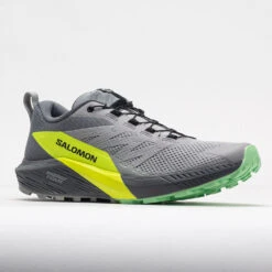 Salomon Sense Ride 5 Men's Alloy/Quiet Shade/Safety Yellow 12 Salomon Sense Ride 5 Men's Alloy/Quiet Shade/Safety Yellow -Sports Shoe Store 040741 5