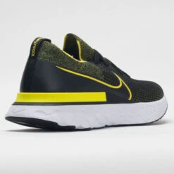 Nike React Infinity Run Flyknit Men's Black/Sonic Yellow -Sports Shoe Store 046537 6