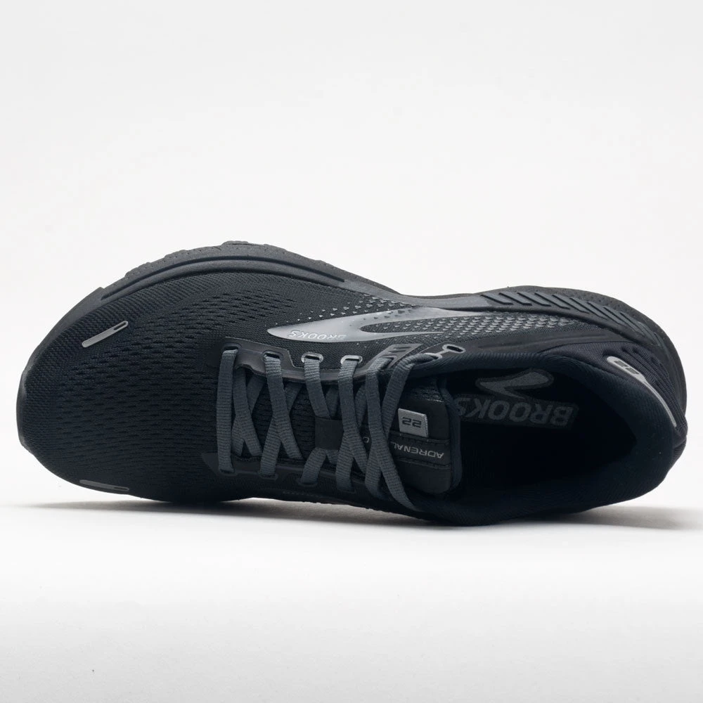 Brooks Adrenaline GTS 22 Men's Black/Black/Ebony 5 Brooks Adrenaline GTS 22 Men's Black/Black/Ebony - Image 3