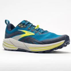Brooks Cascadia 16 Men's Mykonos Blue/Peacoat/Lime -Sports Shoe Store 047325 5