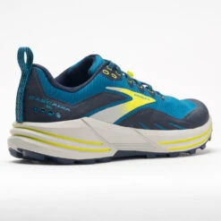 Brooks Cascadia 16 Men's Mykonos Blue/Peacoat/Lime -Sports Shoe Store 047325 6