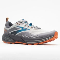 Brooks Cascadia 16 Men's Oyster Mushroom/Orange -Sports Shoe Store 047326 5