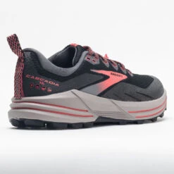 Brooks Cascadia 16 GTX Women's Black/Blackened Pearl/Coral -Sports Shoe Store 047331 6