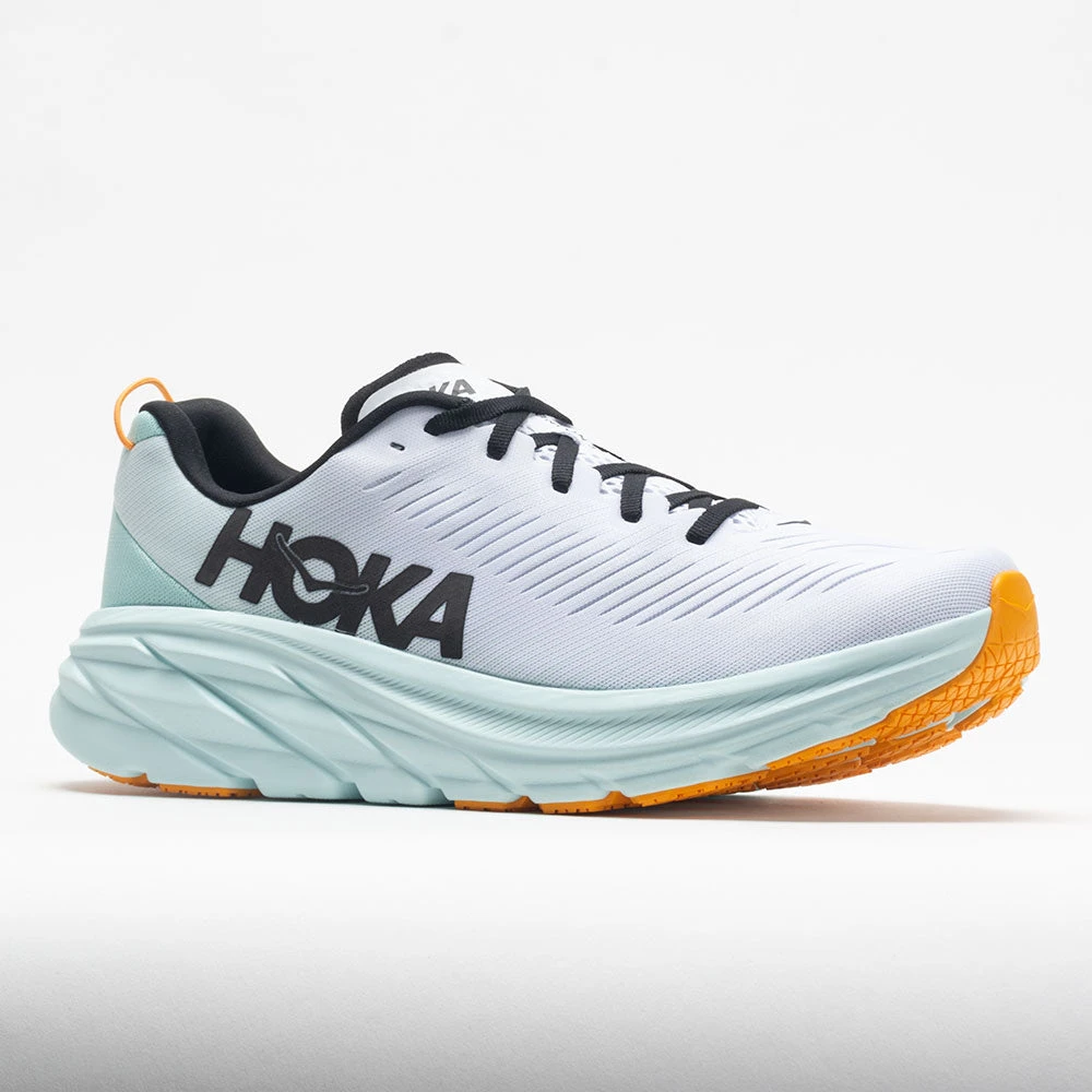 HOKA Rincon 3 Men's White/Blue Glass 7 HOKA Rincon 3 Men's White/Blue Glass - Image 5