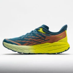 HOKA Speedgoat 5 Men's Blue Coral/Evening Primrose -Sports Shoe Store 047736 1