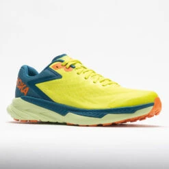 HOKA Zinal Men's Evening Primrose/Blue Coral -Sports Shoe Store 047742 5