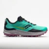 Saucony Peregrine 12 Women's Cool Mint/Acid -Sports Shoe Store 048046 3