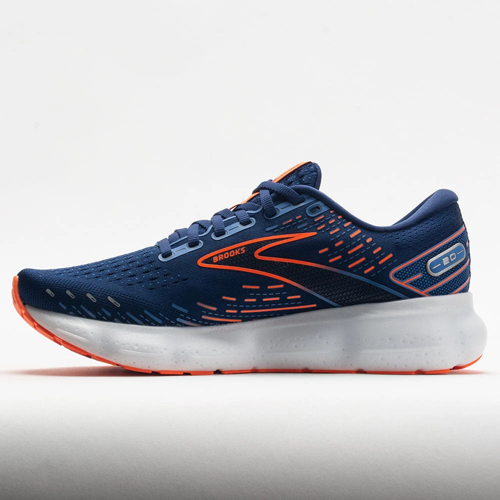 Brooks Glycerin 20 Men's Blue Depths/Orange 4 Brooks Glycerin 20 Men's Blue Depths/Orange - Image 2