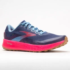 Brooks Catamount Women's Deep Cobalt/Diva Pink/Oyster Mushroom -Sports Shoe Store 048219 5