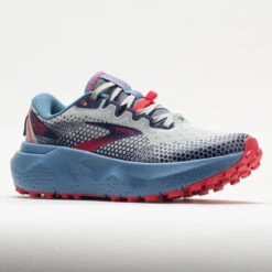 Brooks Caldera 6 Women's Oyster/Blissful Blue/Pink -Sports Shoe Store 048222 5