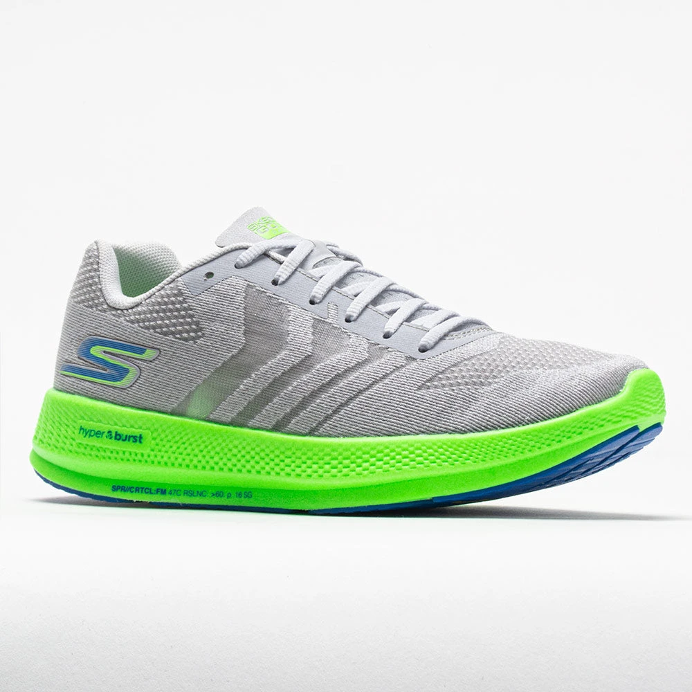 Skechers GOrun Razor+ Women's Gray/Lime 7 Skechers GOrun Razor+ Women's Gray/Lime - Image 5
