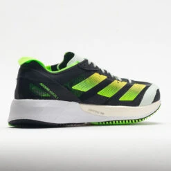 Adidas Adizero Adios 7 Women's Core Black/Beam Yellow/Solar Green -Sports Shoe Store 048521 6