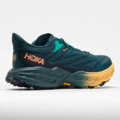 HOKA Speedgoat 5 GTX Women's Deep Teal/Black -Sports Shoe Store 048563 6