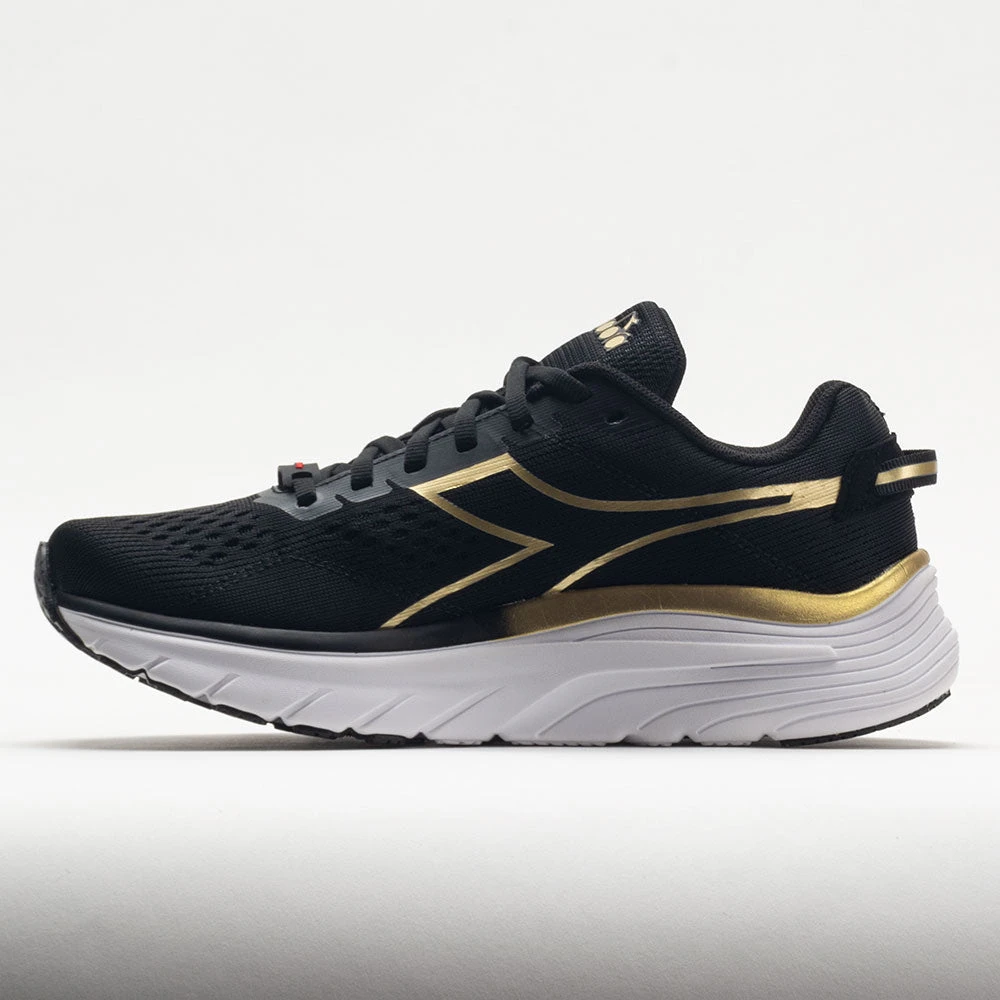Diadora Equipe Atomo Women's Black/Gold/White 4 Diadora Equipe Atomo Women's Black/Gold/White - Image 2