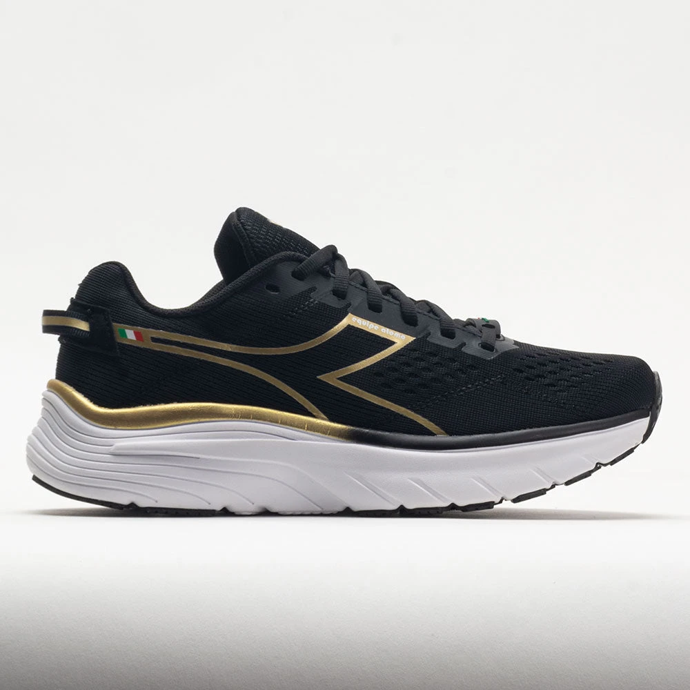 Diadora Equipe Atomo Women's Black/Gold/White 3 Diadora Equipe Atomo Women's Black/Gold/White