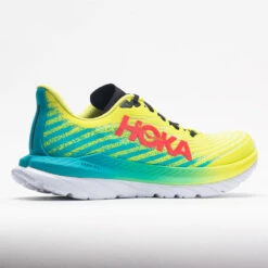 HOKA Mach 5 Men's Evening Primrose/Scuba Blue -Sports Shoe Store 048630 6
