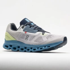 On Running On Cloudstratus Men's Frost/Niagara -Sports Shoe Store 048820 5