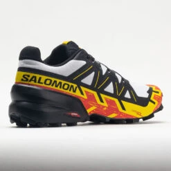 Salomon Speedcross 6 Men's White/Black/Empire Yellow -Sports Shoe Store 048962 6