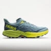 HOKA Speedgoat 5 Men's Stone Blue/Dark Citron -Sports Shoe Store 049271 3
