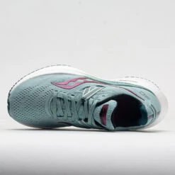 Saucony Triumph 20 Women's Mineral/Berry -Sports Shoe Store 049336 2