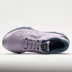Mizuno Wave Sky 6 Women's Pastel Lilac/White -Sports Shoe Store 049691 2