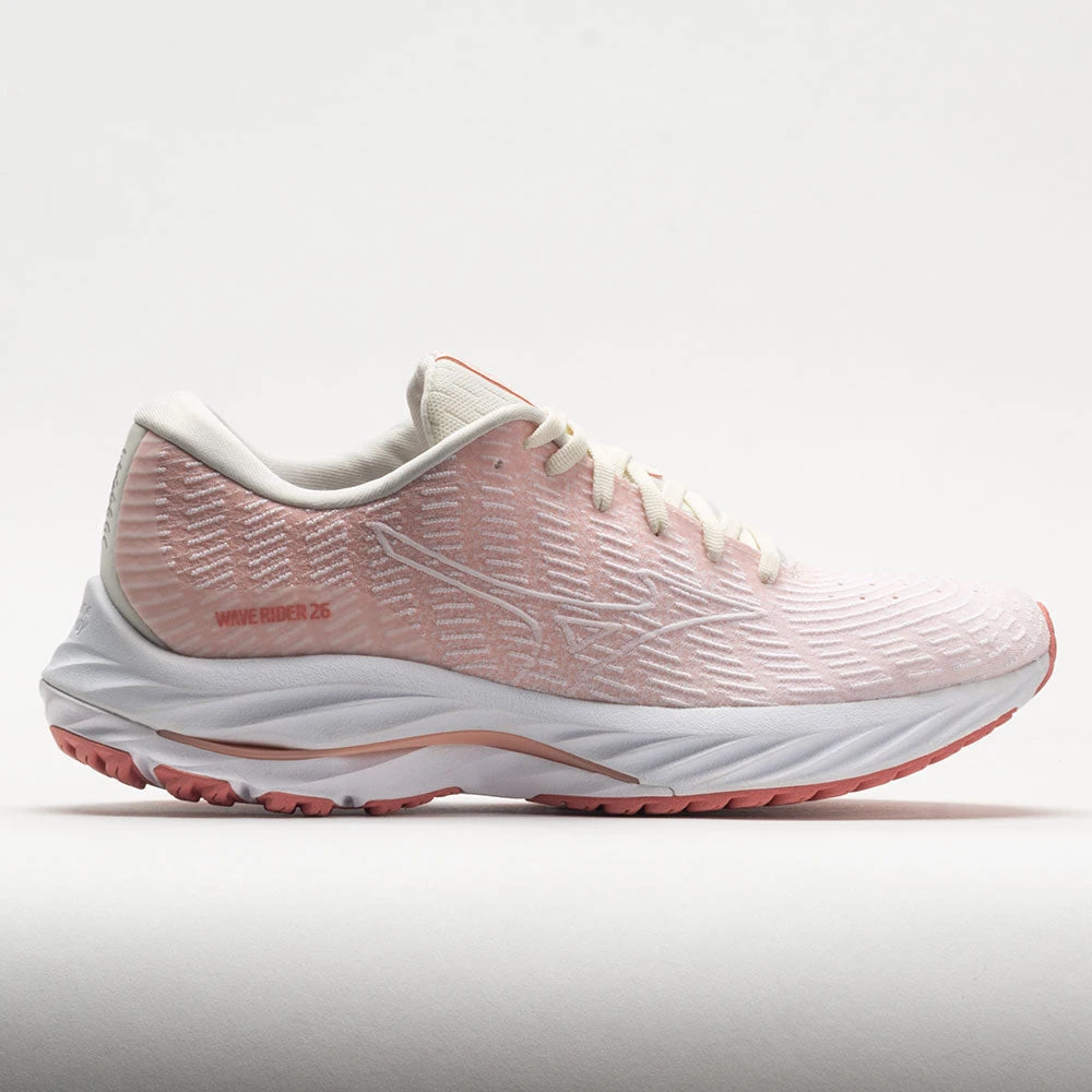 Mizuno Wave Rider 26 Mesh Women's White/Vaporous Grey 3 Mizuno Wave Rider 26 Mesh Women's White/Vaporous Grey