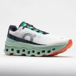 On Running On Cloudmonster Women's Undyed White/Creek -Sports Shoe Store 049723 5