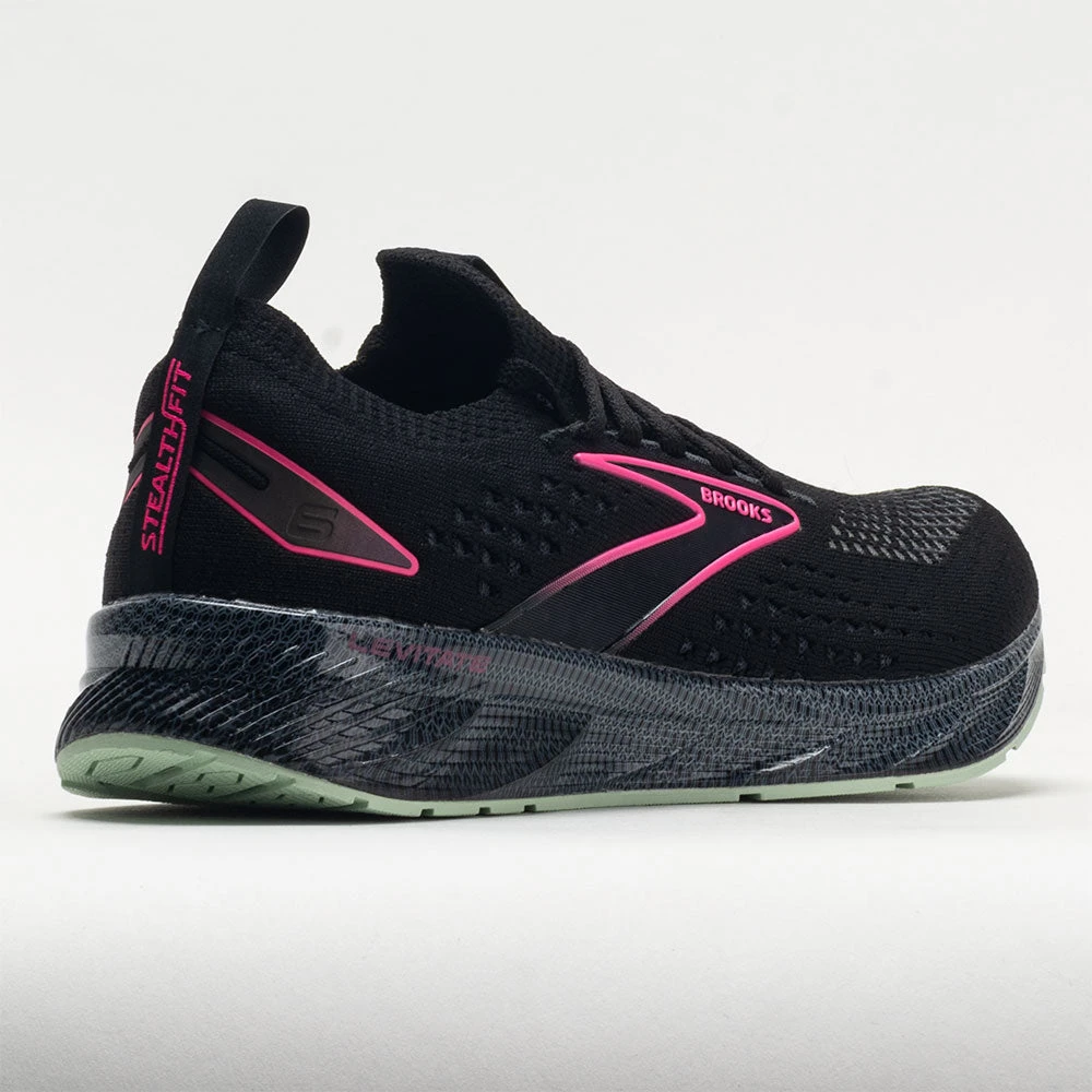 Brooks Levitate Stealthfit 6 Women's Black/Pink 8 Brooks Levitate Stealthfit 6 Women's Black/Pink - Image 6