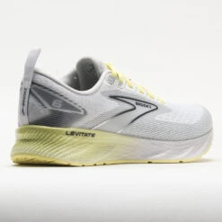 Brooks Levitate 6 Women's White/Oyster/Yellow -Sports Shoe Store 049819 6