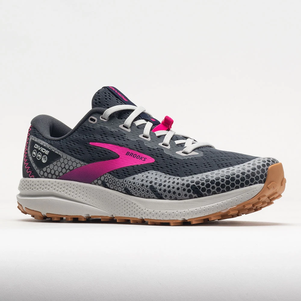Brooks Divide 3 Women's Ebony/Grey/Pink 7 Brooks Divide 3 Women's Ebony/Grey/Pink - Image 5
