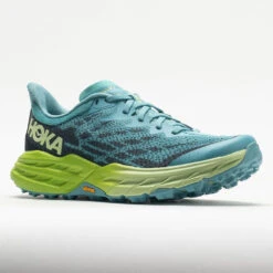 HOKA Speedgoat 5 Women's Coastal Shade/Green Glow -Sports Shoe Store 049967 5