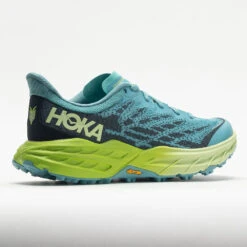 HOKA Speedgoat 5 Women's Coastal Shade/Green Glow -Sports Shoe Store 049967 6