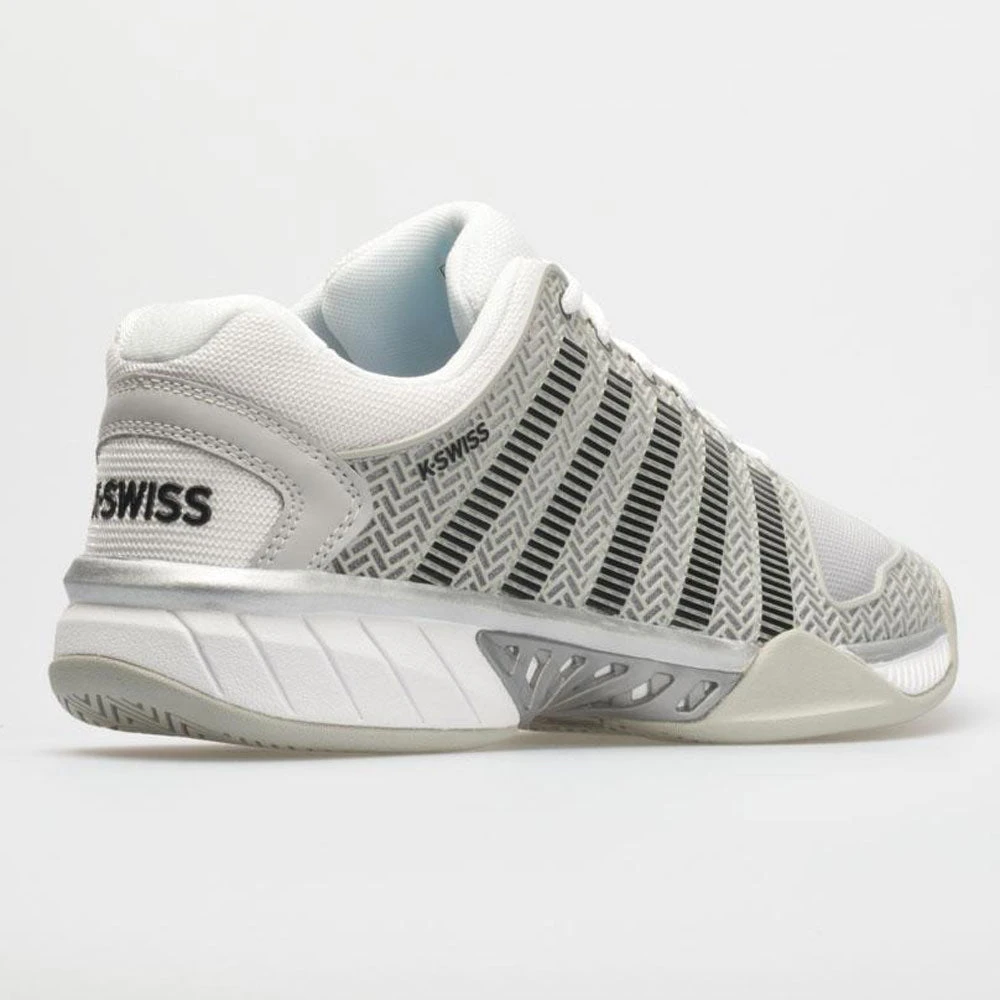 K-Swiss Hypercourt Express Men's Glacier Gray/White/Silver 8 K-Swiss Hypercourt Express Men's Glacier Gray/White/Silver - Image 6