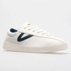 Tretorn Nylite Plus Canvas Women's Vintage White/Navy -Sports Shoe Store 114563 5