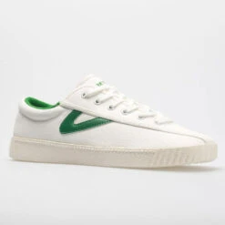 Tretorn Nylite Plus Canvas Women's Vintage White/Green -Sports Shoe Store 114564 5