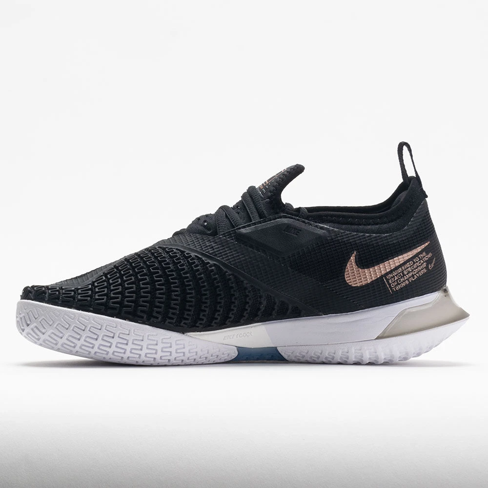 Nike React Vapor NXT Women's Black/White/Metallic Red Bronze 4 Nike React Vapor NXT Women's Black/White/Metallic Red Bronze - Image 2