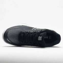 K-Swiss Hypercourt Express 2 Women's Black/White/Silver 10 K-Swiss Hypercourt Express 2 Women's Black/White/Silver -Sports Shoe Store 116396 2