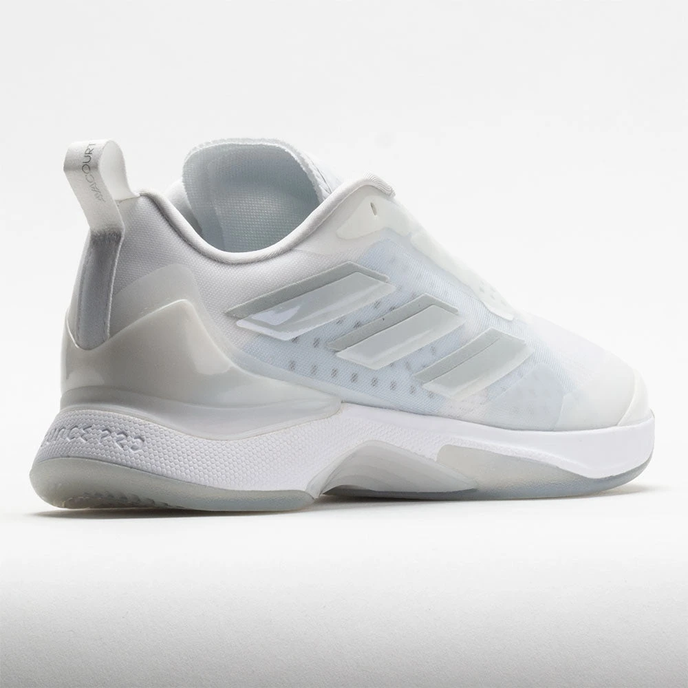 Adidas AvaCourt Women's White/White/Silver Metallic 8 Adidas AvaCourt Women's White/White/Silver Metallic - Image 6