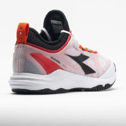 Diadora Speed Blushield Fly AG Men's White/Black/Fiery Red -Sports Shoe Store 116607 6