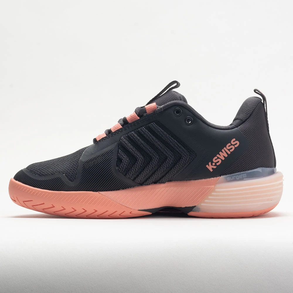 K-Swiss Ultrashot 3 Women's Asphalt/Peach Amber/White 4 K-Swiss Ultrashot 3 Women's Asphalt/Peach Amber/White - Image 2