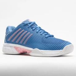 K-Swiss Hypercourt Express 2 Women's Silver Lake Blue/Wht/Orchid Pink -Sports Shoe Store 116672 5