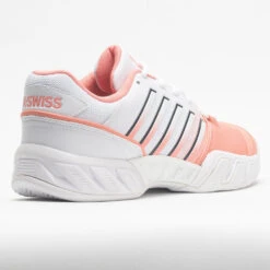 K-Swiss Bigshot Light 4 Women's Peach Amber/White/Asphalt -Sports Shoe Store 116675 6