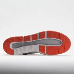 On Running On The Roger Clubhouse Men's Frost/Flame -Sports Shoe Store 116857 4