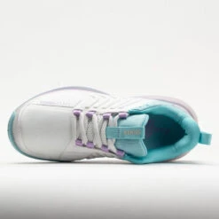 K-Swiss Ultrashot 3 Women's Brilliant White/Angel Blue/Sheer Lilac 10 K-Swiss Ultrashot 3 Women's Brilliant White/Angel Blue/Sheer Lilac -Sports Shoe Store 116899 2
