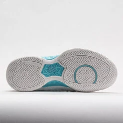 K-Swiss Bigshot Light 4 Women's Brilliant WhiteAngel Blue/Sheer Lilac -Sports Shoe Store 116921 4