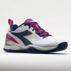 Diadora Blushield Torneo 2 AG Women's White/Blueprint/Pink Yarrow 12 Diadora Blushield Torneo 2 AG Women's White/Blueprint/Pink Yarrow -Sports Shoe Store 117021 5