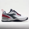 Diadora Blushield Torneo 2 AG Men's White/Blue Corsair/Fiery Red -Sports Shoe Store 117025 3
