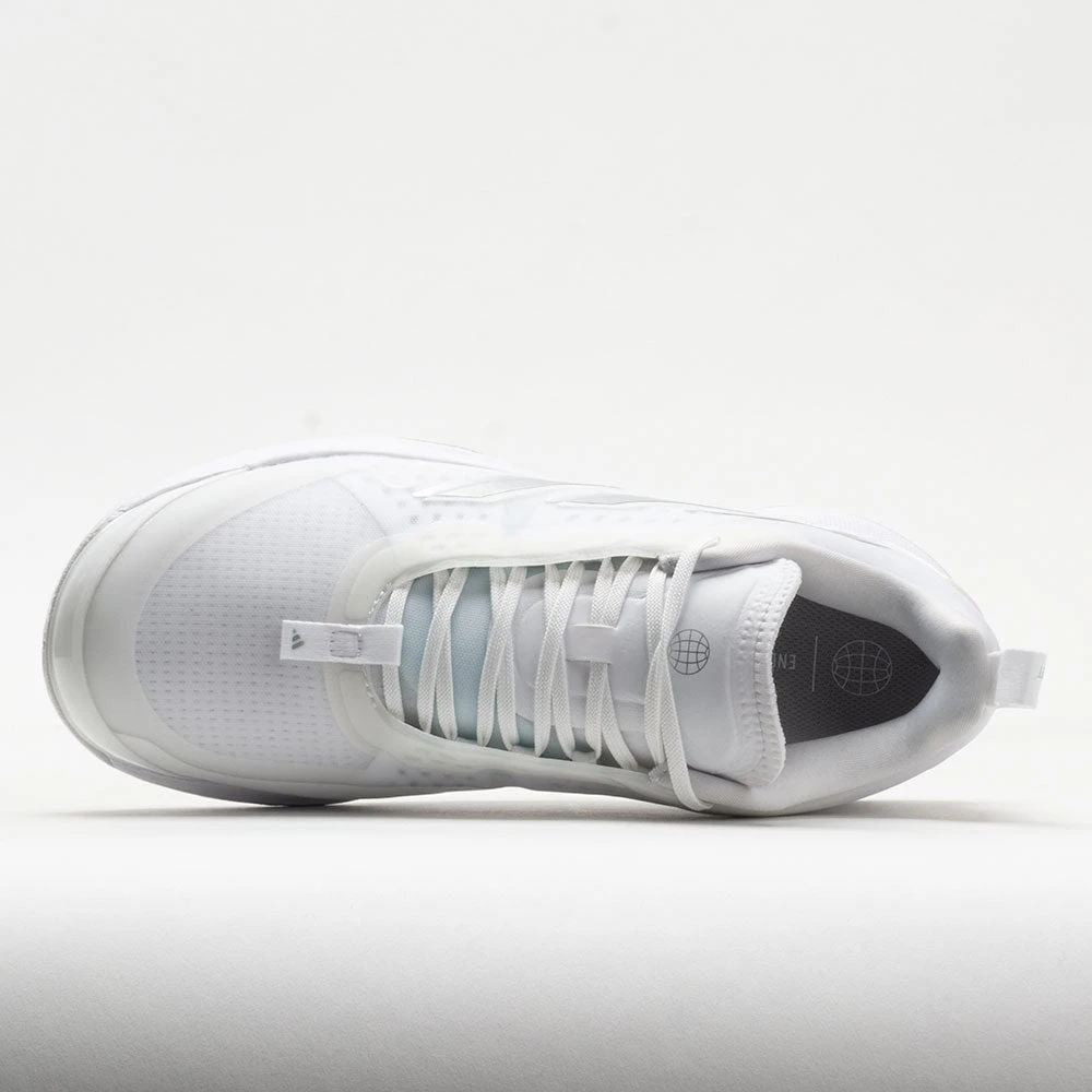 Adidas AvaCourt Women's White/Silver Metallic/White 5 Adidas AvaCourt Women's White/Silver Metallic/White - Image 3