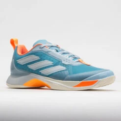 Adidas AvaCourt Women's Preloved Blue/White/Screaming Orange -Sports Shoe Store 117042 5